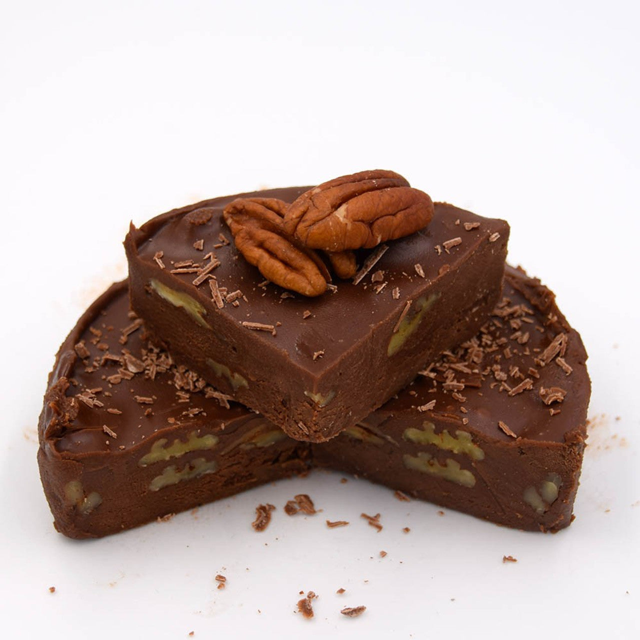Chocolate Pecan Fudge with Home-Roasted Pecans