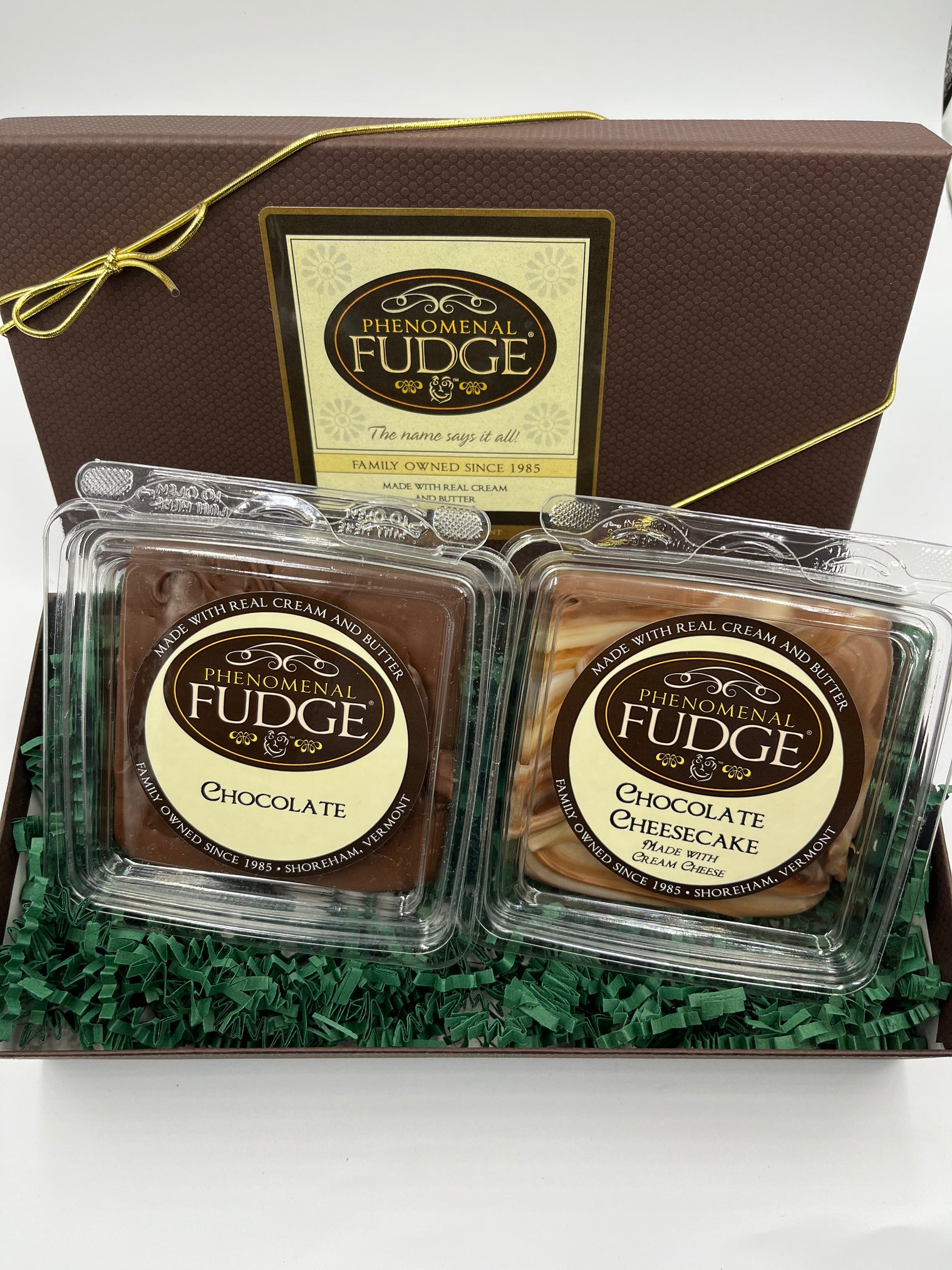 FUDGE CLUB - Two half-pound tubs shipped each month for Six Months
