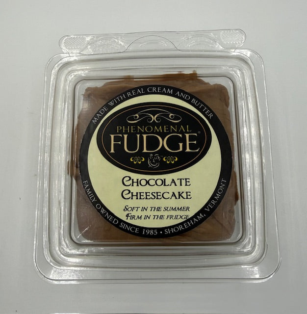 Chocolate Cheesecake Fudge Made with Cream Cheese