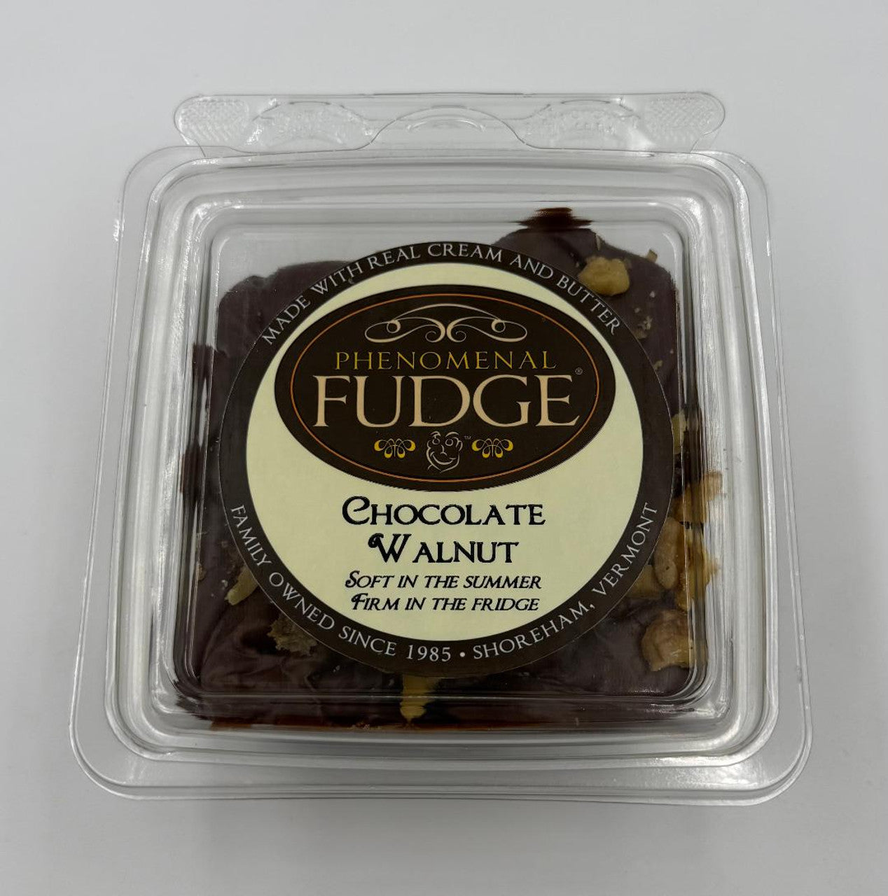 Chocolate Walnut Fudge with Home-Roasted Walnuts