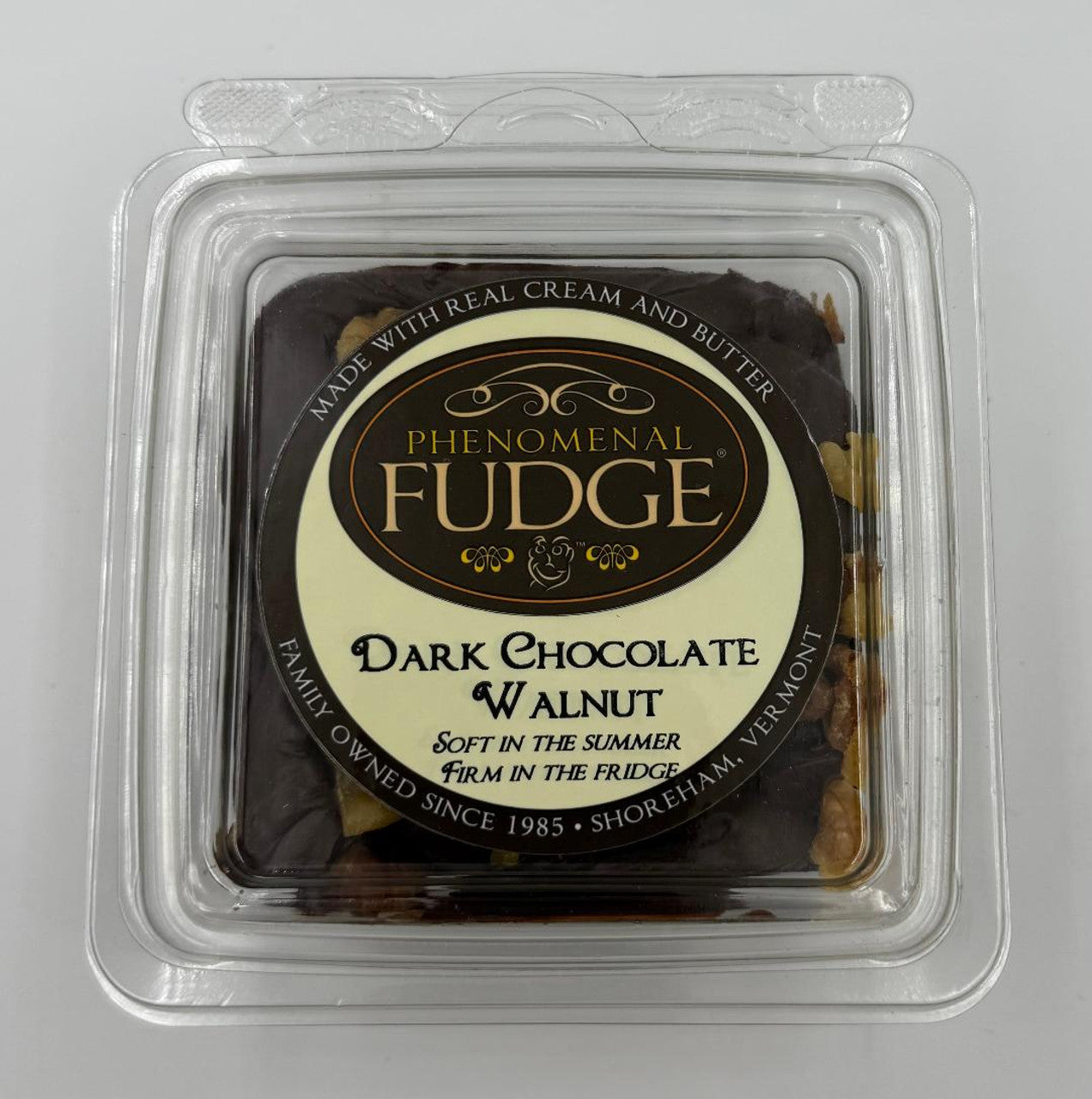 Dark Chocolate Walnut Fudge with Home-Roasted Walnuts