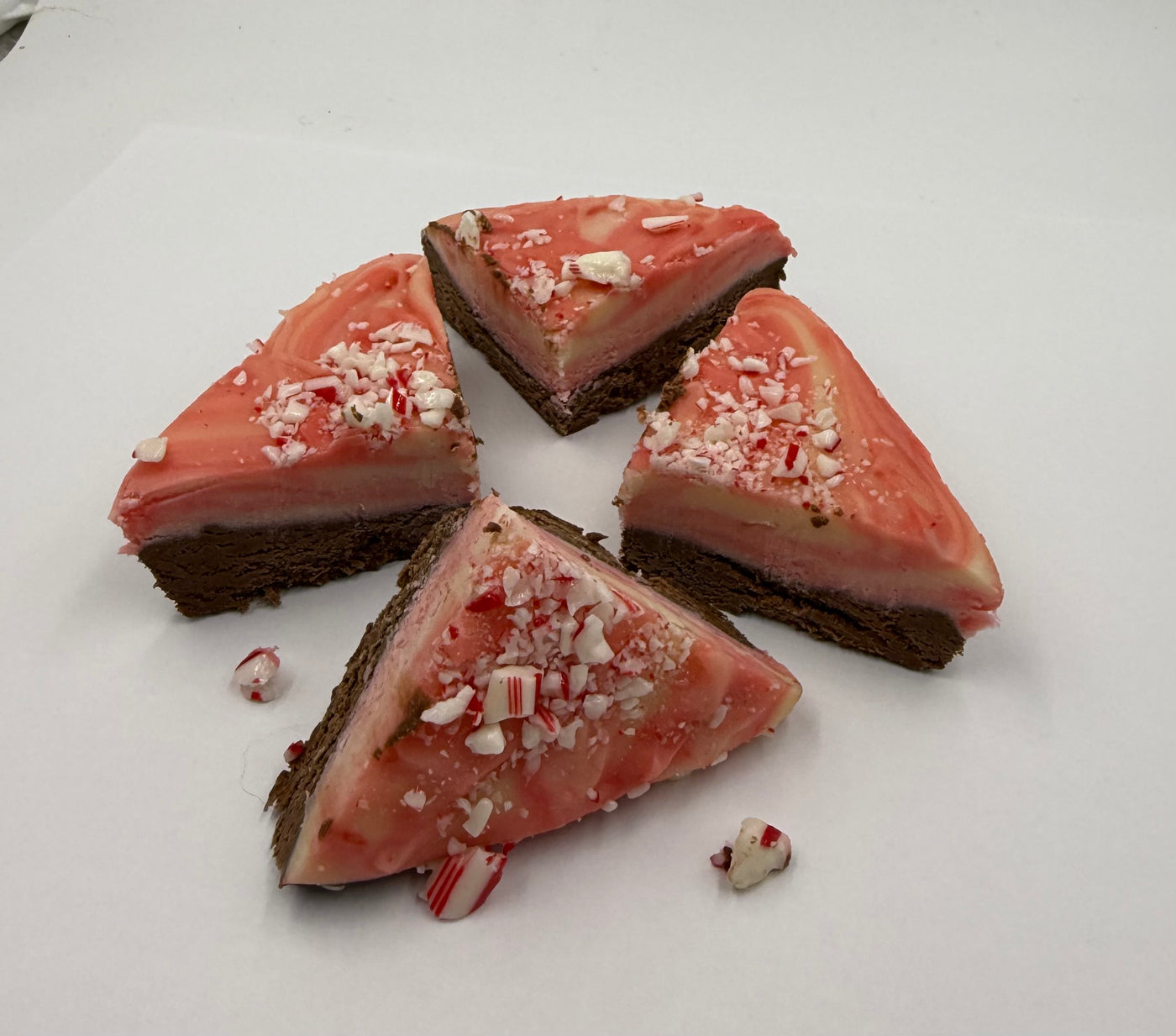Peppermint Bark Fudge