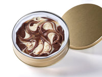 Gold Fudge Gift Tin - One Pound of any Flavor.